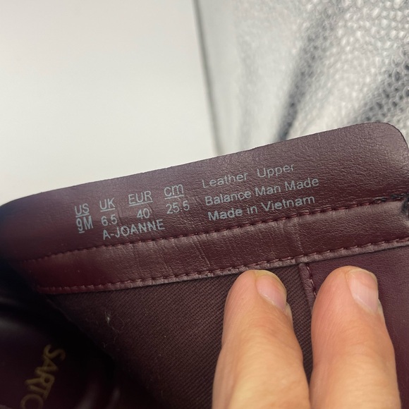 SARTO By Franco Sarto Black Ankle Boots - Size 9 - Picture 4 of 5